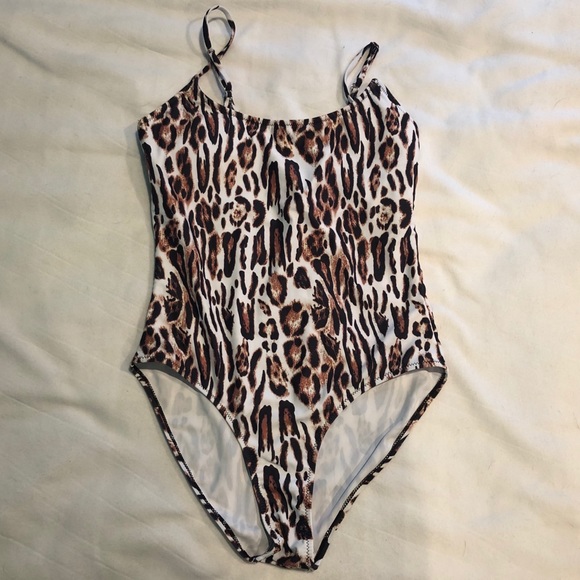 Other - HUGE SALE - Never Worn Leopard Bathing Suit